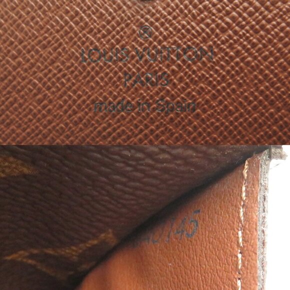 LOUIS VUITTON Brown Monogram Wallet - Picture 8 of 10